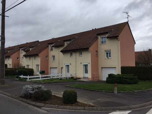Façades de logements traitées à Loison-sous-Lens